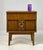 Mid-Century Modern Bassett "Zenith" Series Walnut Nightstand With Sculpted Geometric Pull For Sale - Image 13 of 13