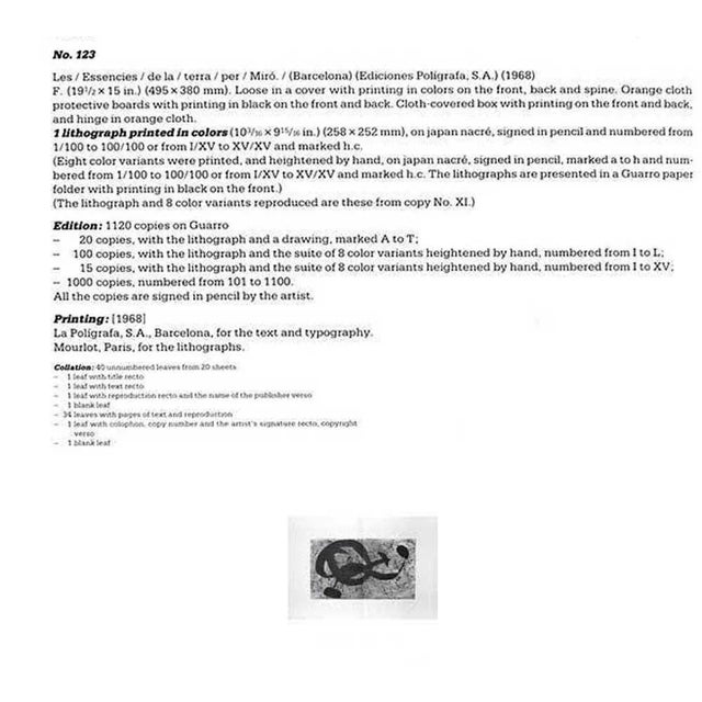 Modern Joan Miro Limited Ed. Original Framed Print For Sale - Image 3 of 8