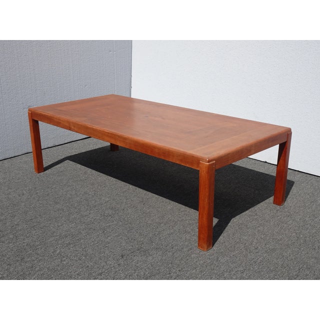 Vinde Mobelfabrik Danish Modern Coffee Table by Vejle Stole Mobelfabrik Made in Denmark For Sale - Image 4 of 13