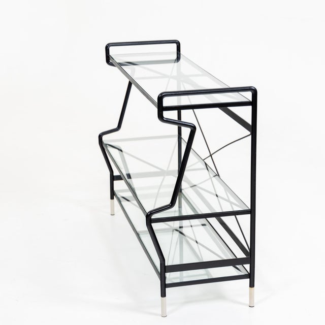 Modern Mid 20th Century Bar Shelf by Carlo Paccagnini of Ernesto Bianchi For Sale - Image 3 of 10