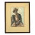 1959 Mid-Century Portrait Painting of a Black Man in Hat For Sale