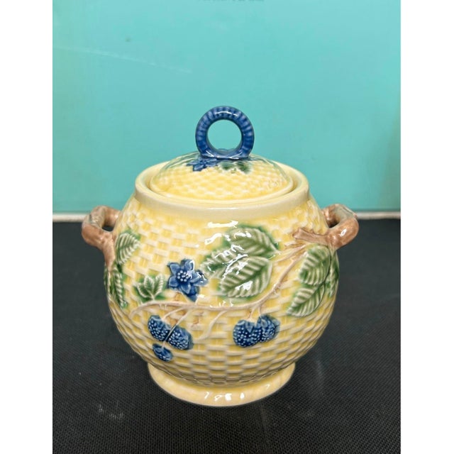 Tiffany & Co. American Majolica “Blackberries” Tea Service With Original Box, Circa 1880–1900 For Sale - Image 12 of 12