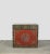 Asian Antique Hand Painted Flower Wreath Antique Gansu Tibetan Cabinet For Sale - Image 3 of 12