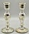 Antique Mercury Glass Candlesticks, a Pair For Sale - Image 9 of 9