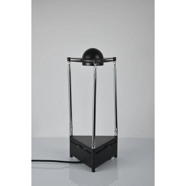 Metal Kandido Table Lamp by Ferdinand Alexander Porsche for Luci, Italy, 1980s For Sale - Image 7 of 13