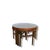 Mid-Century Nesting Tables in Teak with Smoked Glass Tops, 1960s, Set of 4 For Sale - Image 3 of 9