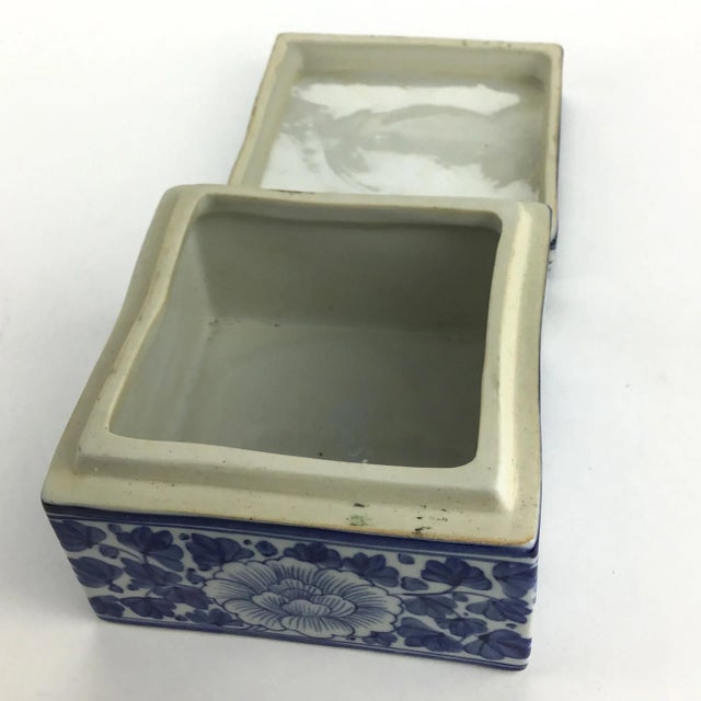 Vintage Thailand Artisan Porcelain Treasure Box Chairish