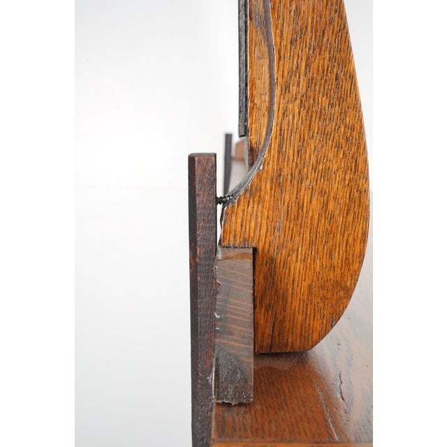 Antique American Empire Oak Bedroom Dresser For Sale - Image 11 of 15