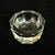 Vintage circa 1970s cut crystal ashtray dish featuring exquisite facet detailing around the perimeter. Unmarked, likely...
