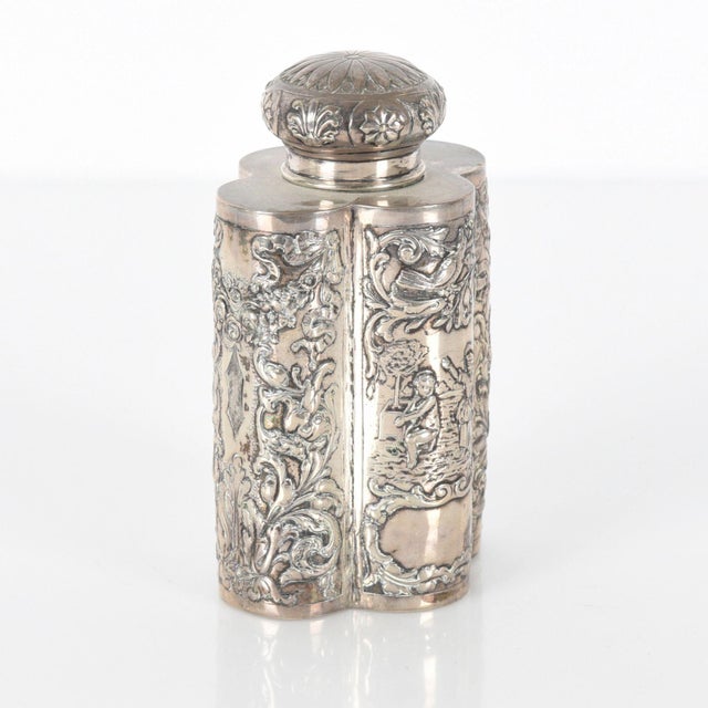 Vintage Silver Teapot For Sale - Image 5 of 6