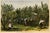 Peach Picking, Delaware Orchard - Hand-Colored Original Print, Framed (Dated 1878) For Sale - Image 4 of 5