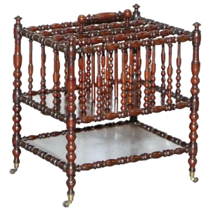 Napoleon III Fruitwood Four Division Rack