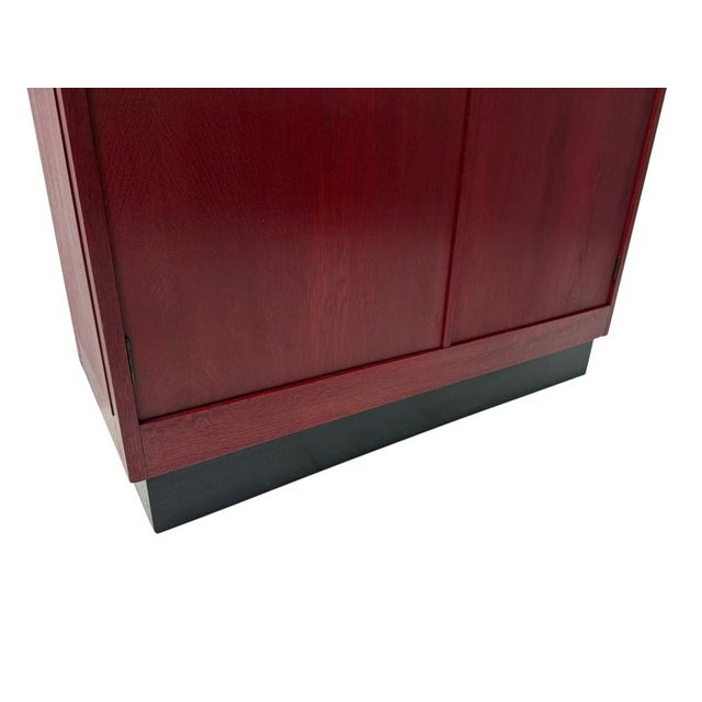 Art Deco Modernist Armoire by A.H. Jansen for L.O.V. Oosterbeek, 1920s For Sale - Image 11 of 16