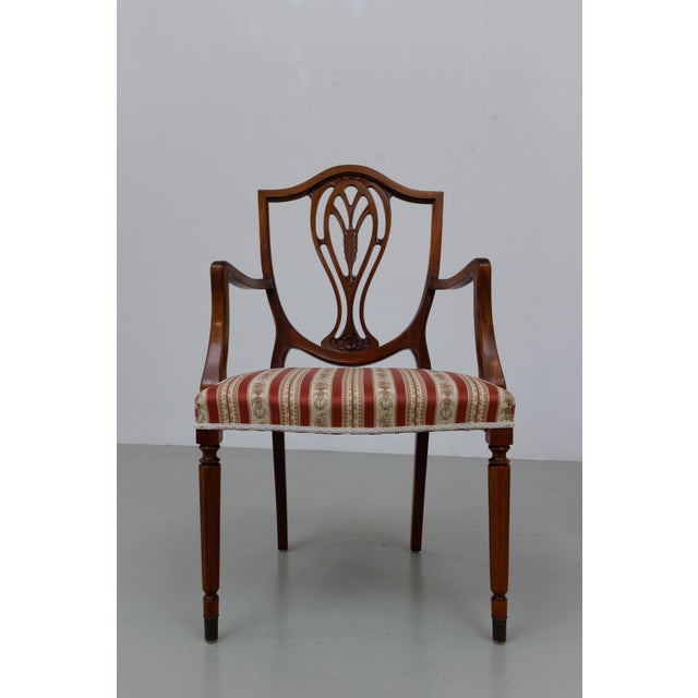Danish Hepplewhite Mahogany Dining Chairs from Farre Møbelfabrik, 1970s, Set of 6 For Sale - Image 15 of 18