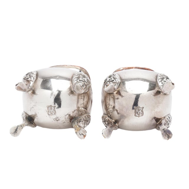 Pair of Ellis-Barker Georgian Revival Silverplate Pear-Shaped Pepper Castors, C. 1912 For Sale - Image 9 of 10
