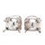 Pair of Ellis-Barker Georgian Revival Silverplate Pear-Shaped Pepper Castors, C. 1912 For Sale - Image 9 of 10