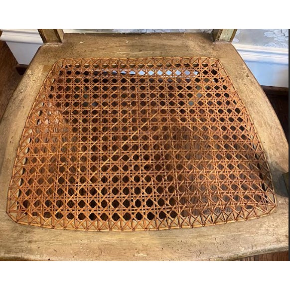 Wood Pair of Late 20th Century Italian Harp-Back Chair For Sale - Image 7 of 13