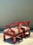 Red Vintage Candy Apple Lacquer Horseshoe Chairs After James Mont - A Pair For Sale - Image 8 of 12