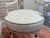 Pair of Painted Neoclassical Armchairs in Cream & Sage Green – Directoire Style Style For Sale - Image 4 of 9