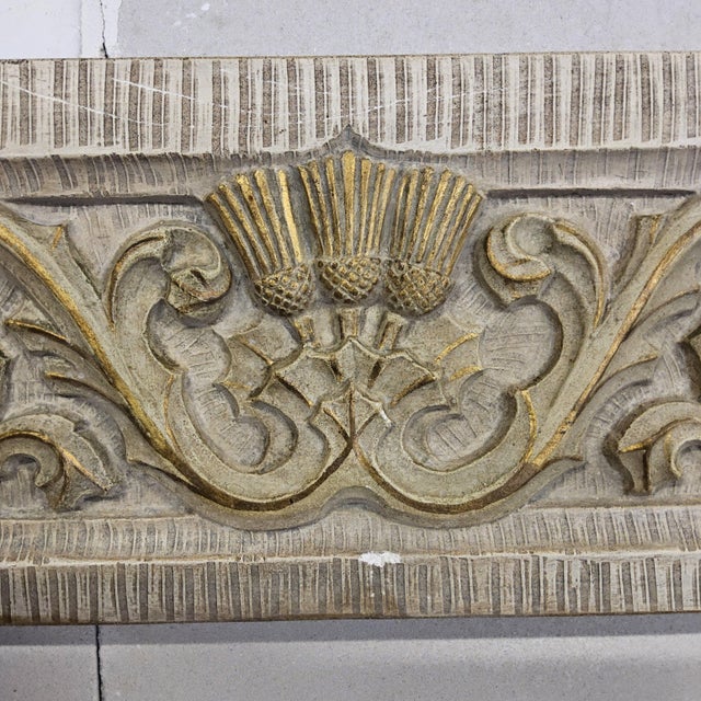 Neoclassical Gipsen Fireplace Mantel, 1890s, Set of 3 For Sale - Image 15 of 18