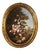 Italian Artist, Oval Still Life, 1780, Oil on Canvas For Sale