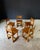Wood Mid-Century Handcrafted Oak Dining Chairs, Belgium, 1950s, Set of 5 For Sale - Image 7 of 18
