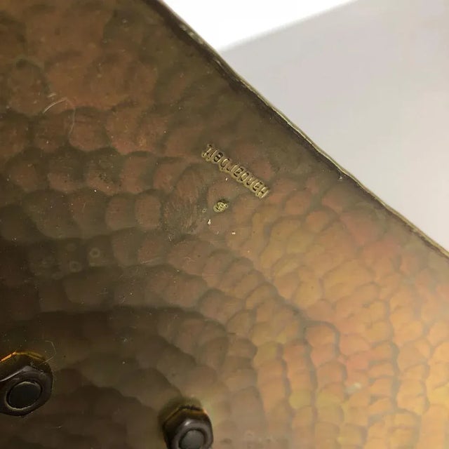 Modernist Sculptural Brutalist Floor Brass Candleholder, Germany, 1950s For Sale - Image 16 of 18