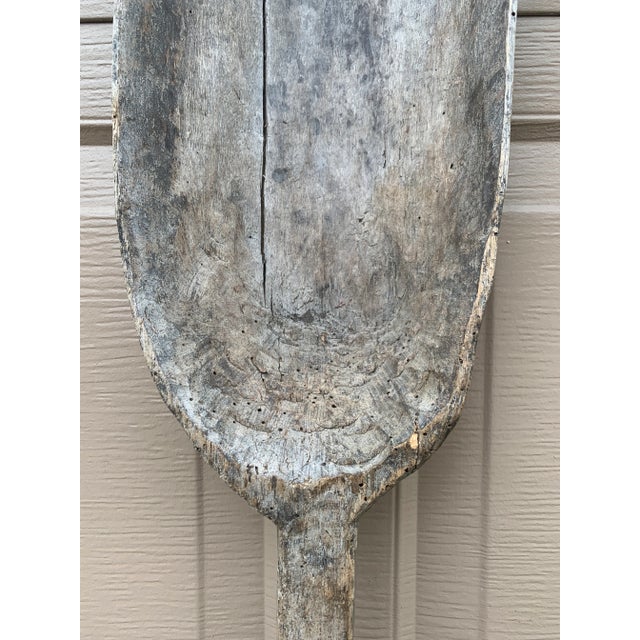 Wood Antique 19th Century Hand Made Wooden Shovel For Sale - Image 7 of 10