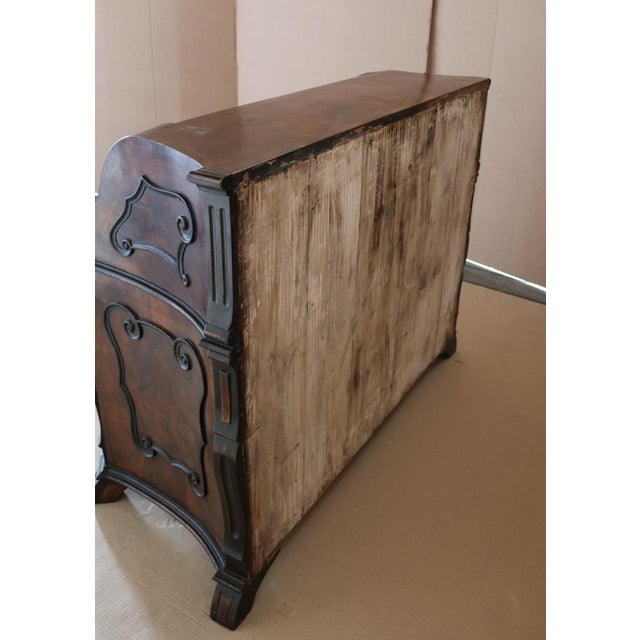 Walnut Lombard Dresser, 1970s For Sale - Image 14 of 17