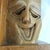 Brown Mid 20th Century Theater Comedy Tragedy Teak Wood Bookends - a Pair For Sale - Image 8 of 9