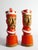 Gold Italian Ceramic King and Queen Chess Piece Sculptures by Bitossi, 1960s, Set of 2 For Sale - Image 8 of 18