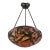 French Art Deco Pendant Light by Daum & Majorelle - 1925 Cameo Chandelier France For Sale