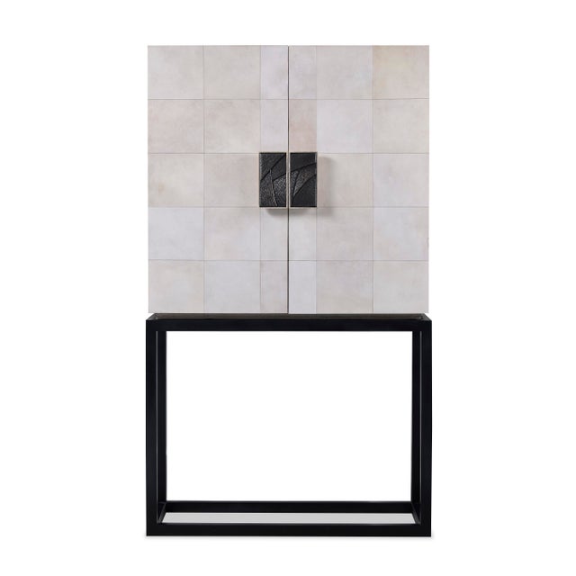 Traditional Maitland-Smith Apollo Bar Cabinet For Sale - Image 3 of 3