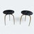 Made by Uttermost, from their Upscale Designer Line, "Revelation Modern" A Pair of Forged Metal Tripod Bases that look...