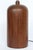 Mid 20th Century Danish Modern Solid Turned Dark Teak Table Lamp For Sale - Image 6 of 12