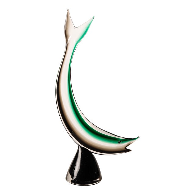 Italian Sommerso Murano Crystal Model, 1960s For Sale