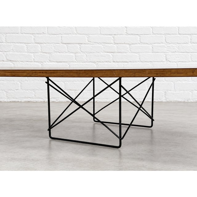 Wood Mid Century Modern Surfboard Coffee Table by Charles & Ray Eames, C. 1960’s For Sale - Image 7 of 12