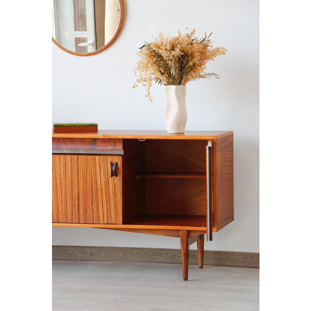 Scandinavian Zebrano Sideboard, 1960s For Sale - Image 15 of 18