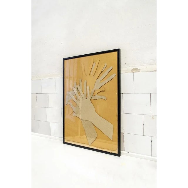 Mario Ceroli, Applausi, 1969, Die-Cut Cardboard Multiple For Sale - Image 6 of 8