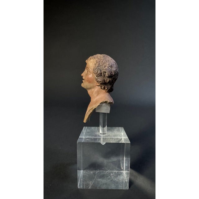 Head of a Neapolitan Nativity Scene Puppet, Late 18th Century For Sale - Image 4 of 7