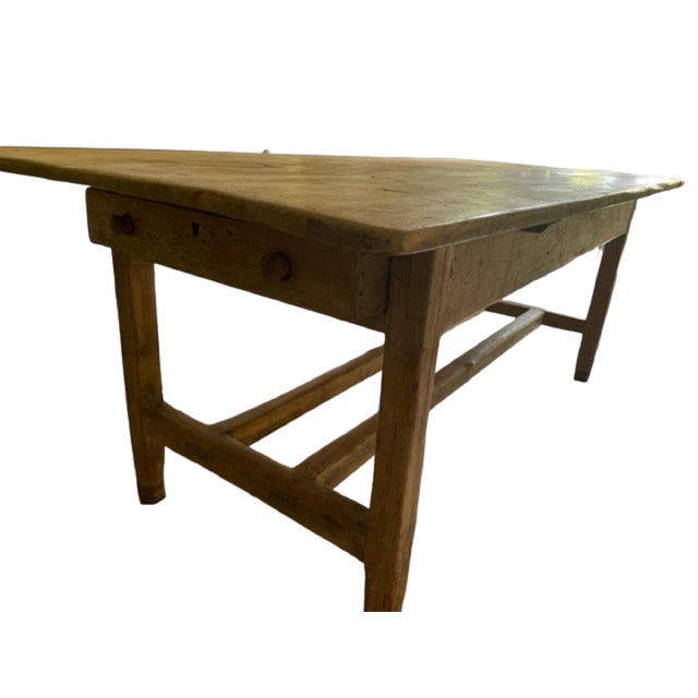 19th Century Irish Provincial Farmhouse Table For Sale - Image 10 of 18