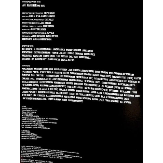 "Visionaire 35 Man" 2001 Testino, Mario For Sale - Image 14 of 14