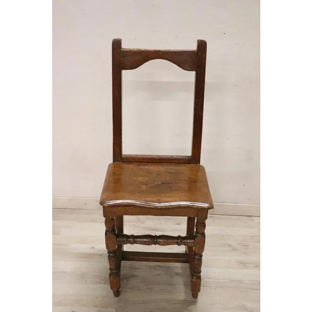 Chair in Walnut, 17th Century For Sale - Image 9 of 10