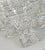 Glass Glittering Vintage Cordial Goblets- Set of Six For Sale - Image 7 of 8