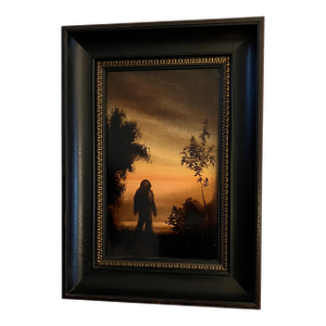 Original Oil Painting, “The Wooly Man”, by Edward Walton Wilcox.