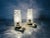 Vintage Bubble Glass Table Lamps, 1970s, Set of 2, in Very Good conditions. Designed 1970 to 1979 European Plug (up to...