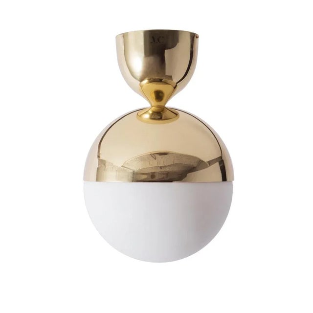 Nickel Ceiling Lamp by Magic Circus Editions For Sale - Image 4 of 6