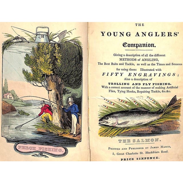 Traditional "The Young Anglers' Companion" 1830 For Sale - Image 3 of 11