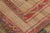 Animal Skin Vintage Square Tuareg Mat in Red and Green Tribal Geometric Patterns For Sale - Image 7 of 7