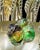 2020s Contemporary Lively Transparent and Gold Floral Chandelier in Murano Glass For Sale - Image 5 of 7